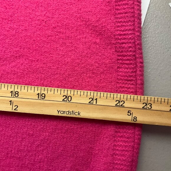 New Gibson LATimer XL Hot Pink Turtleneck Sweater Dress Wool Blend - Picture 11 of 12